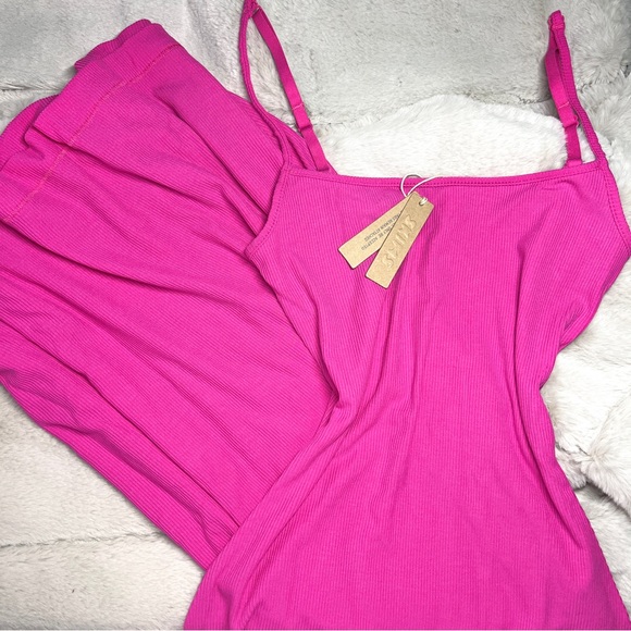 Skims soft lounge long slip dress - Picture 2 of 2